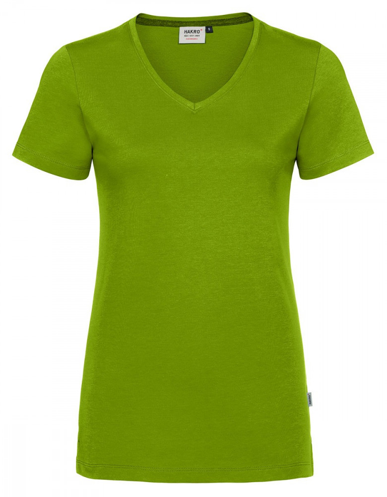 Arbeits T-Shirt Kiwi-Grün Damen | COMO Fashion