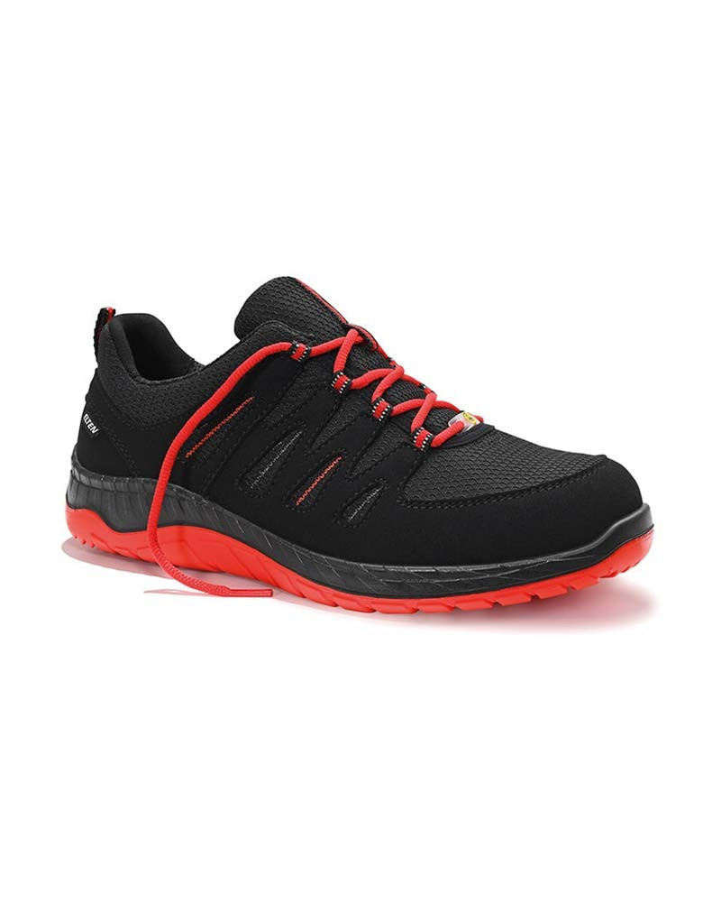 Elten Safety shoe MADDOX black-red Low ESD S3